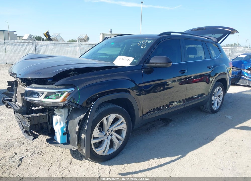 2021 VOLKSWAGEN ATLAS VIN: 1V2JR2CA2MC571535