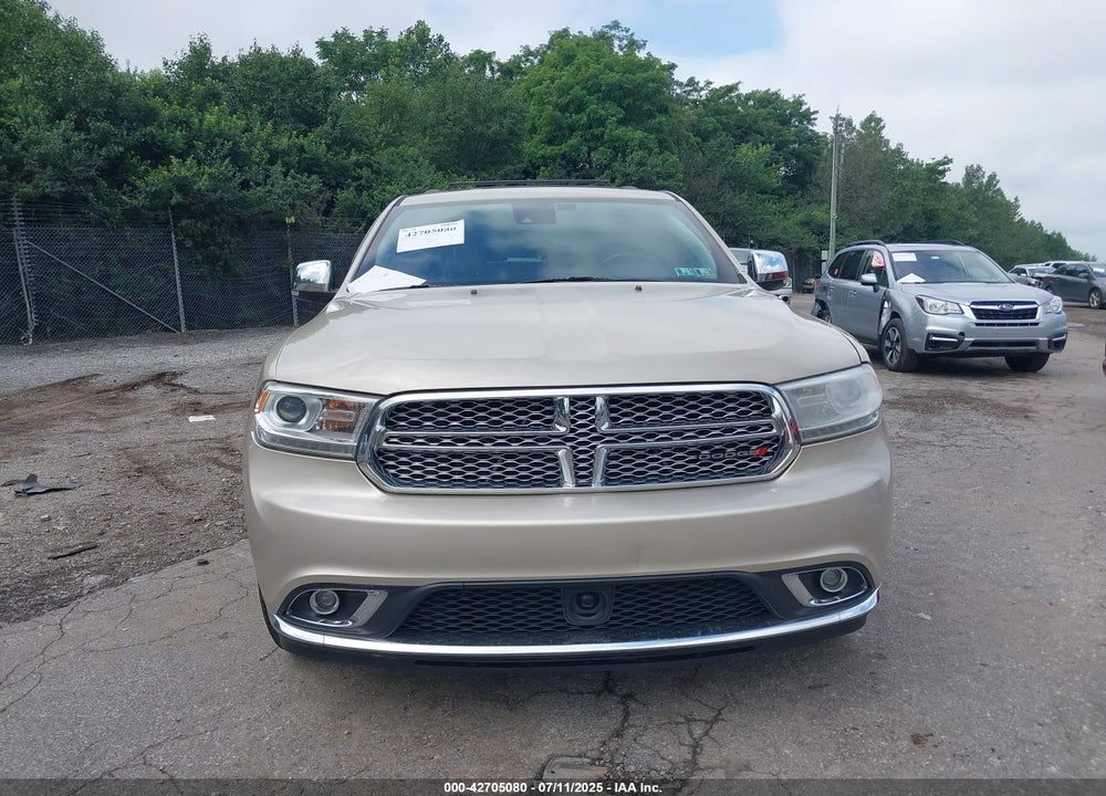2015 DODGE DURANGO VIN: 1C4SDHET1FC702219