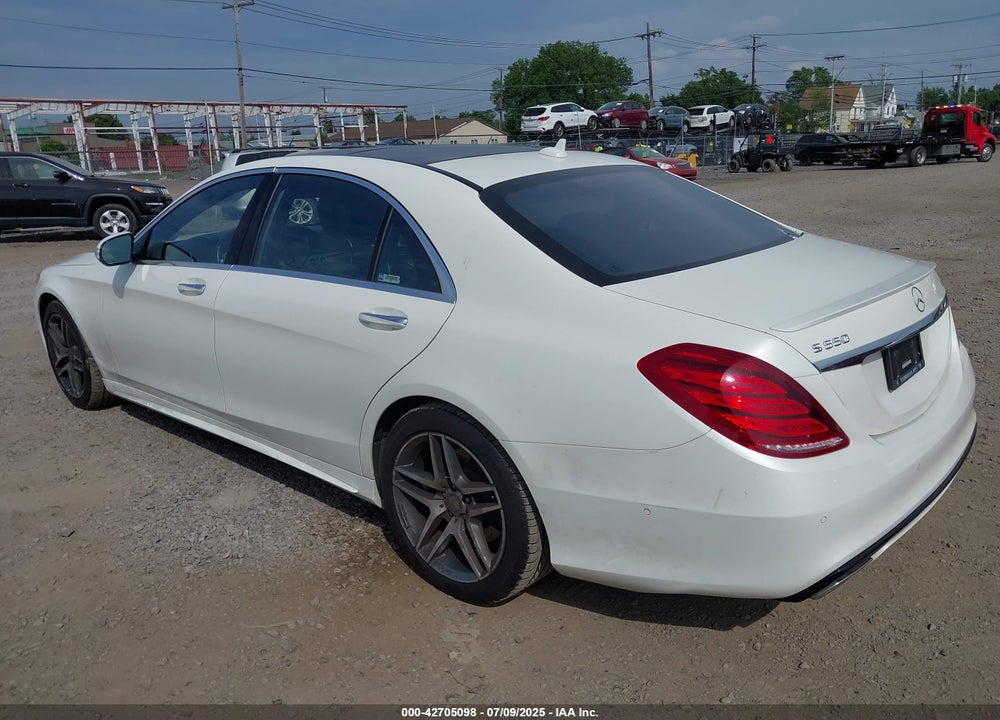 2016 MERCEDES-BENZ S CLASS VIN: WDDUG8FB6GA217017