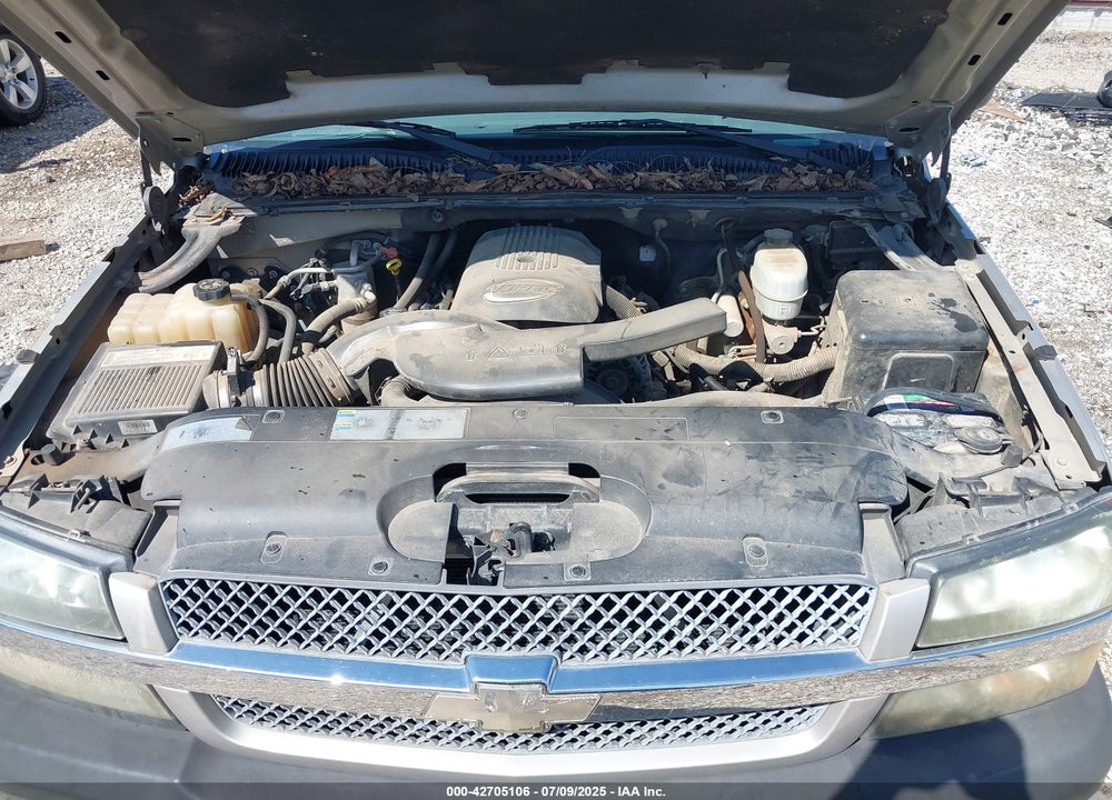 2004 CHEVROLET AVALANCHE 1500 VIN: 3GNEK12T74G334998