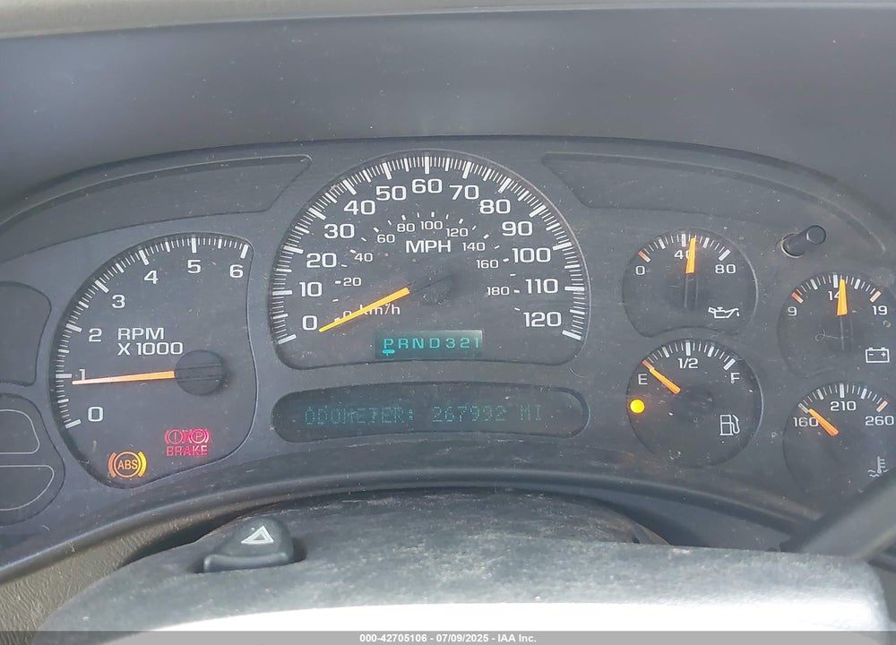 2004 CHEVROLET AVALANCHE 1500 VIN: 3GNEK12T74G334998