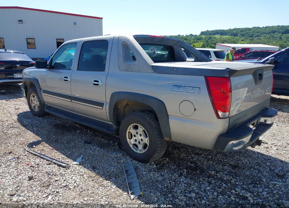 2004 CHEVROLET AVALANCHE 1500 VIN: 3GNEK12T74G334998