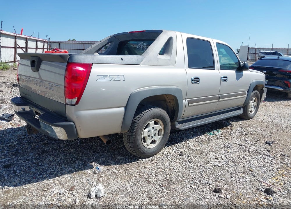 2004 CHEVROLET AVALANCHE 1500 VIN: 3GNEK12T74G334998