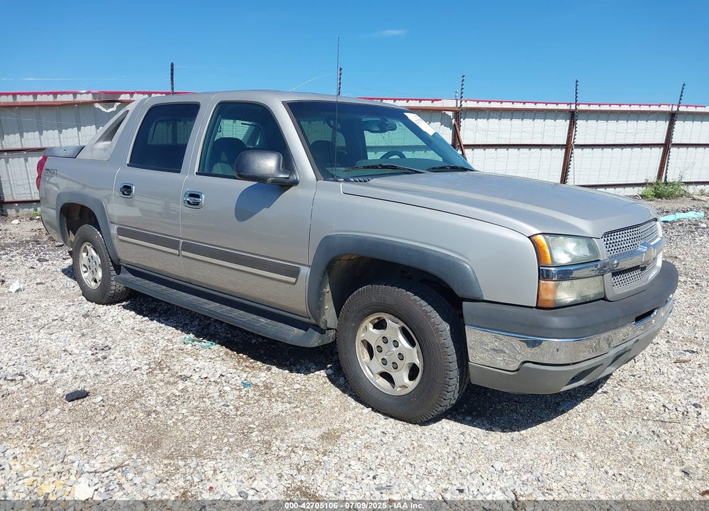 2004 CHEVROLET AVALANCHE 1500 VIN: 3GNEK12T74G334998