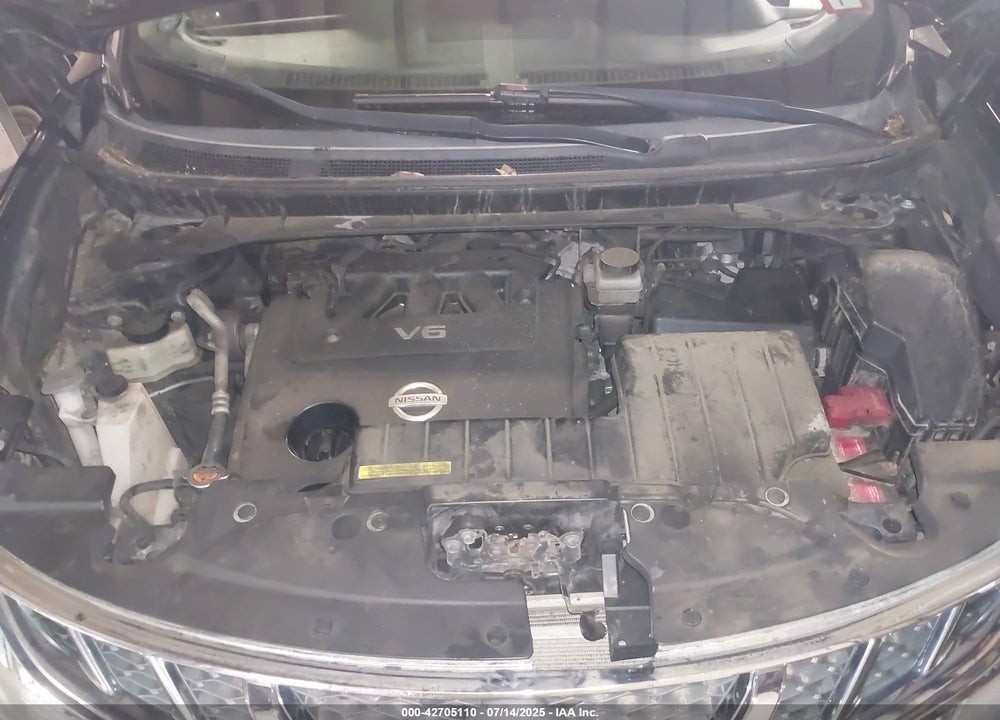 2013 NISSAN MURANO VIN: JN8AZ1MW5DW318749