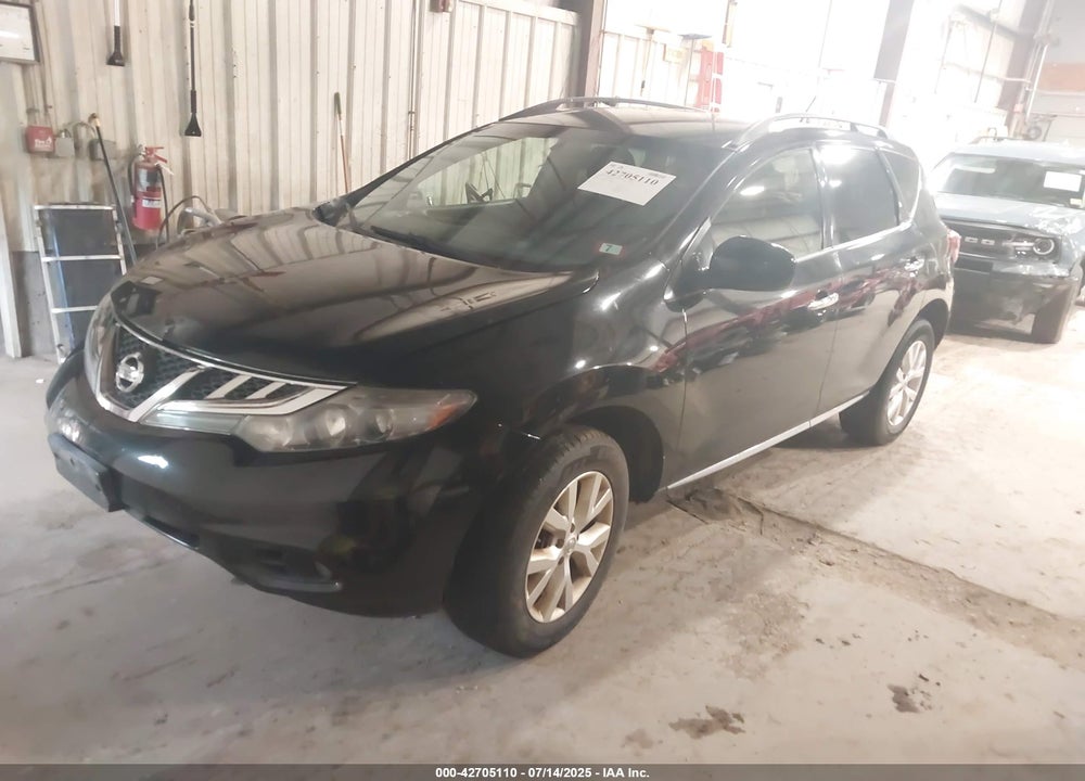 2013 NISSAN MURANO VIN: JN8AZ1MW5DW318749