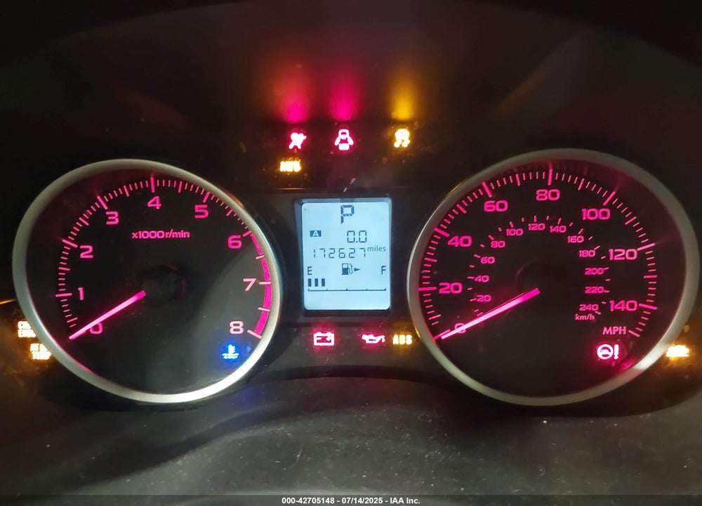 2014 SUBARU FORESTER VIN: JF2SJAEC6EH509132