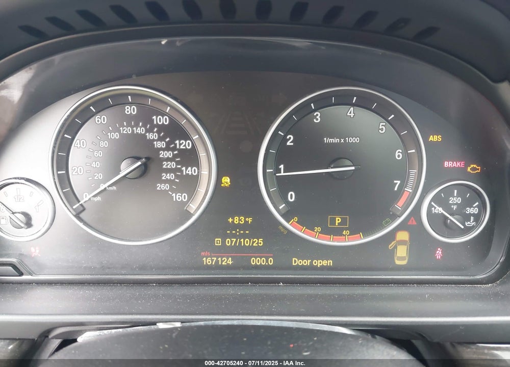 2011 BMW 5 SERIES VIN: WBAFR1C50BC743690