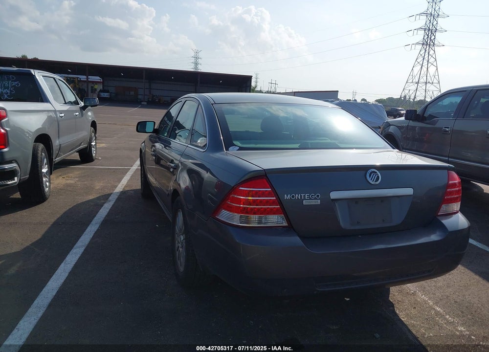 2005 MERCURY MONTEGO VIN: 1MEFM42165G605942
