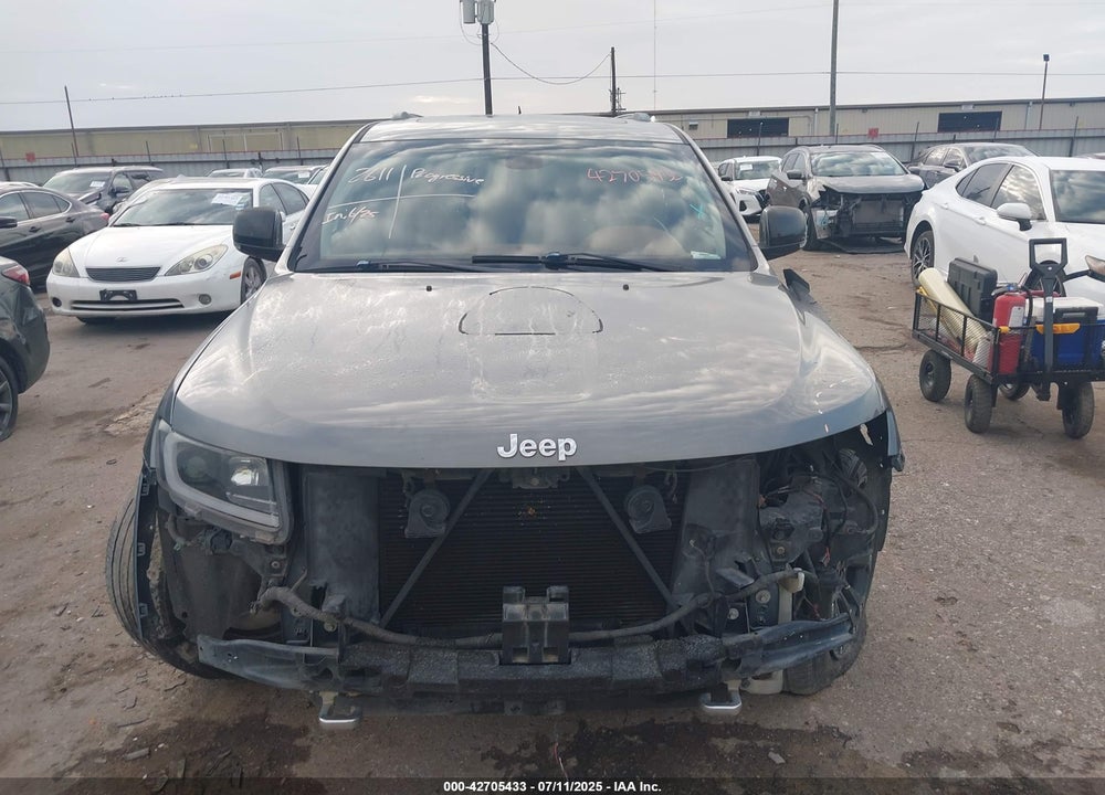 2012 JEEP GRAND CHEROKEE VIN: 1C4RJECT8CC291213