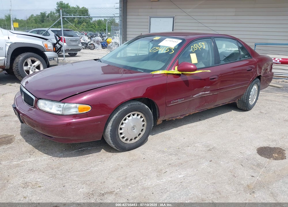 2001 BUICK CENTURY CUSTOM VIN: 2G4WS52J611216718