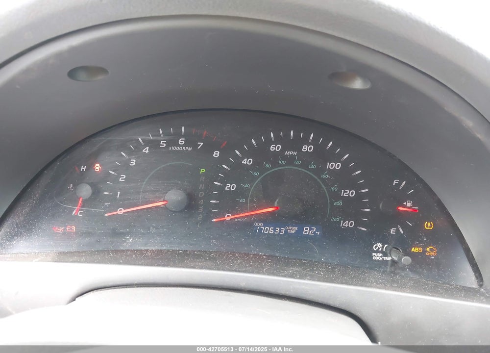 2007 TOYOTA CAMRY VIN: 4T1BE46K87U706027