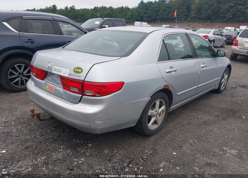 2005 HONDA ACCORD 2.4 EX VIN: 1HGCM56795A044651