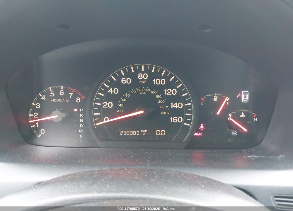 2005 HONDA ACCORD 2.4 EX VIN: 1HGCM56795A044651