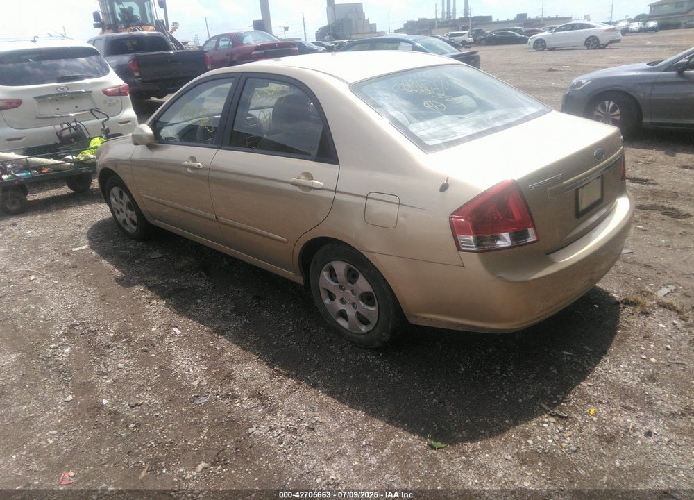 2009 KIA SPECTRA EX VIN: KNAFE221595653899