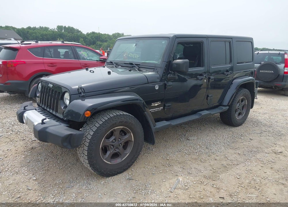 2014 JEEP WRANGLER UNLIMITED VIN: 1C4HJWEG8EL292835