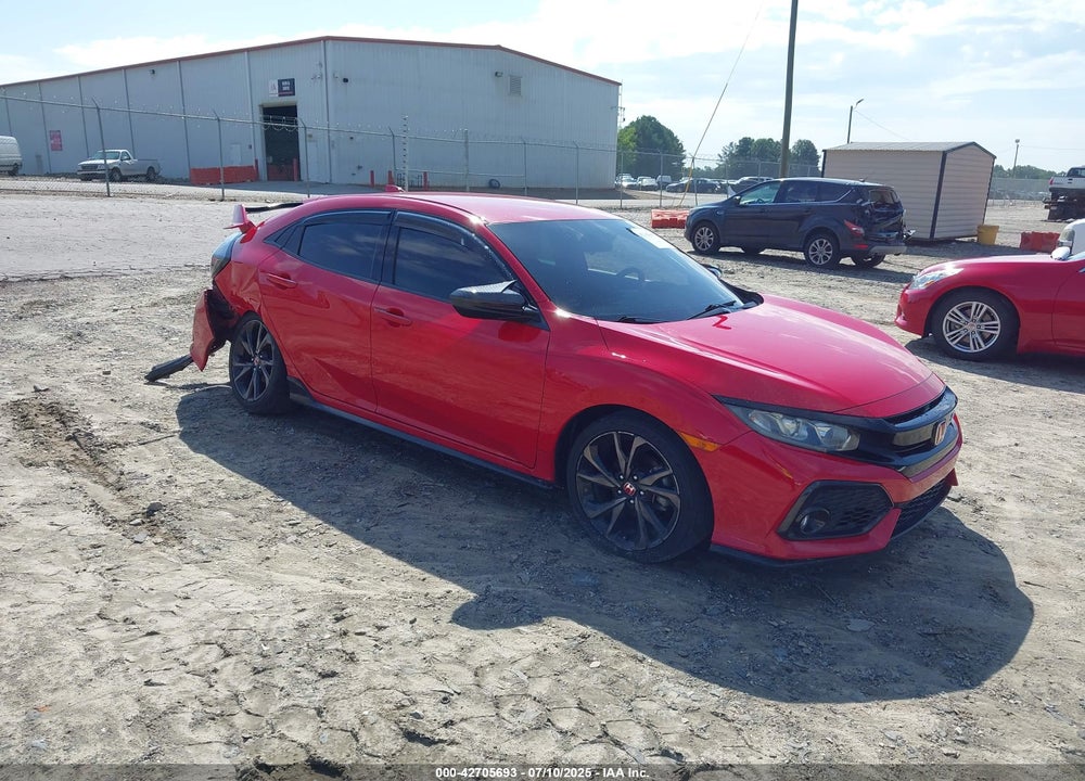 2018 HONDA CIVIC SPORT VIN: SHHFK7G45JU201089