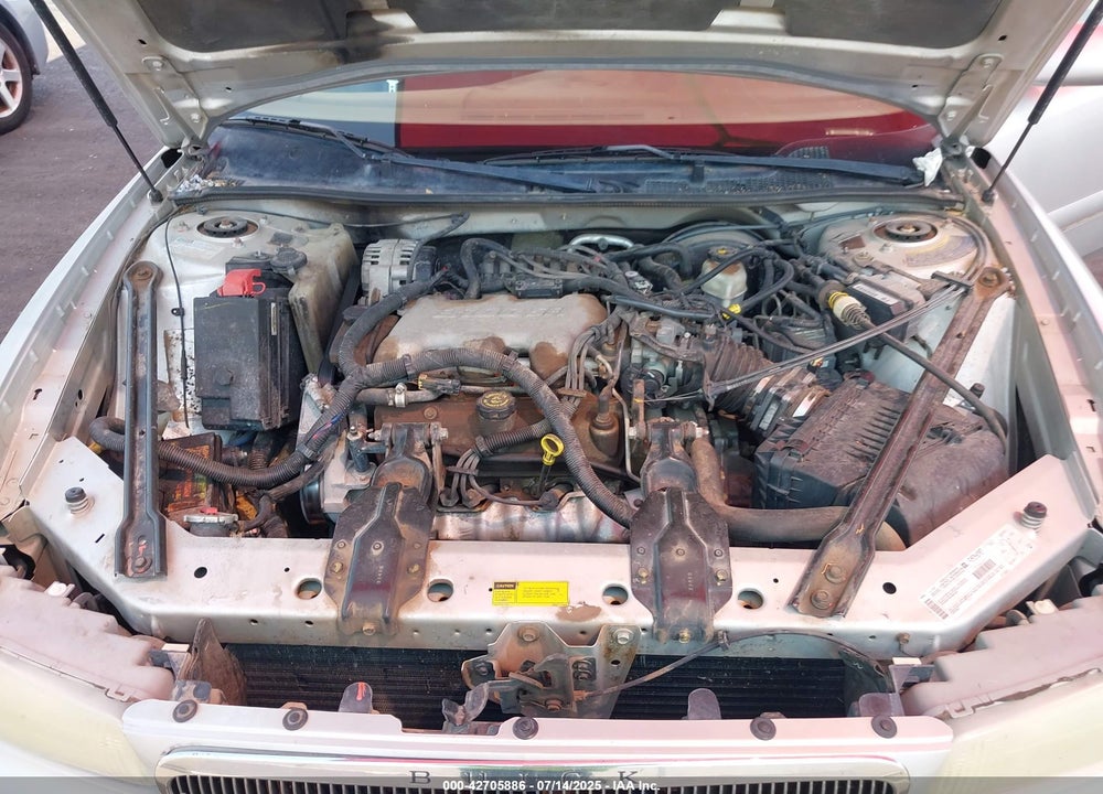 2001 BUICK CENTURY CUSTOM VIN: 2G4WS52J611243983