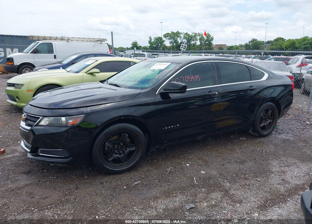 2017 CHEVROLET IMPALA VIN: 2G11Z5SA6H9183136