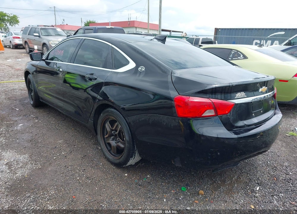 2017 CHEVROLET IMPALA VIN: 2G11Z5SA6H9183136