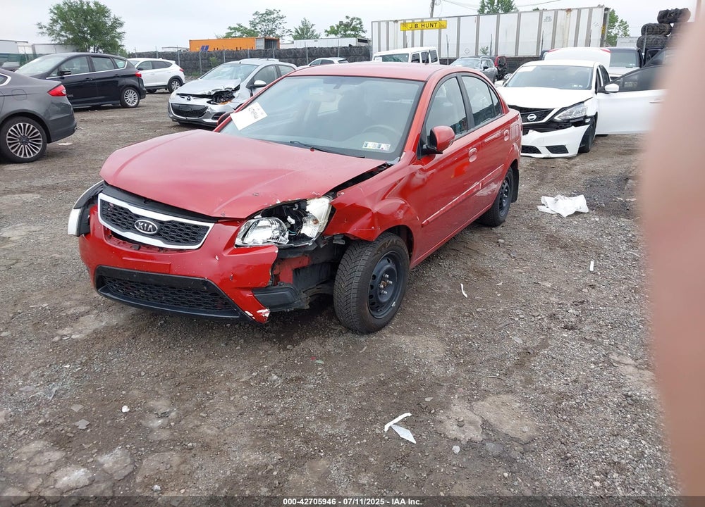 2011 KIA RIO VIN: KNADH4A34B6926554