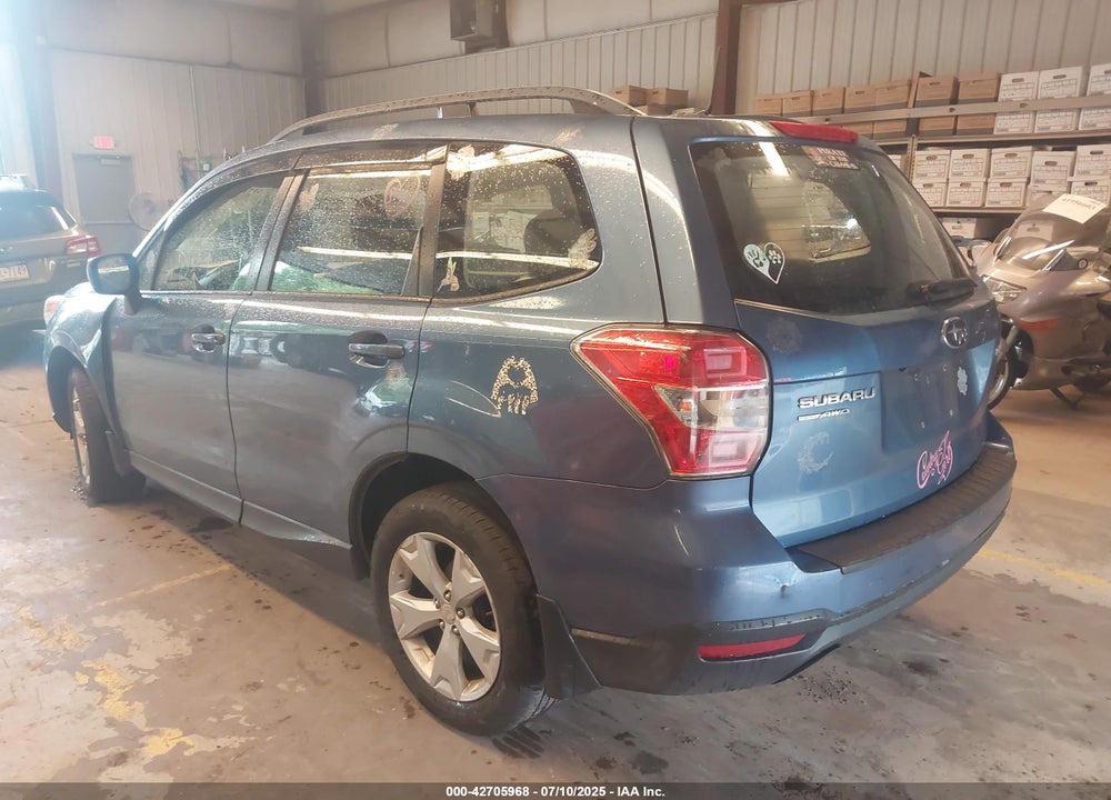 2015 SUBARU FORESTER VIN: JF2SJABC3FH565048