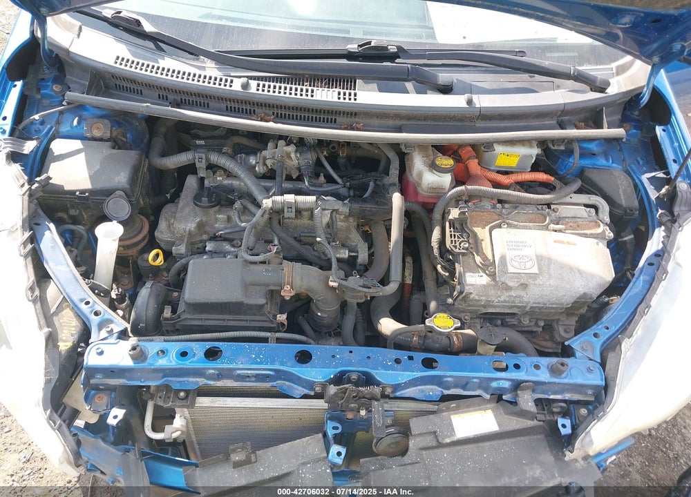 2012 TOYOTA PRIUS C VIN: JTDKDTB31C1022643