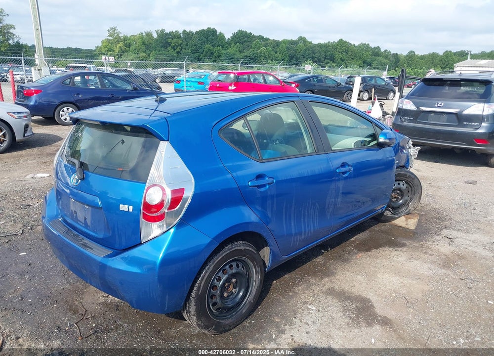 2012 TOYOTA PRIUS C VIN: JTDKDTB31C1022643