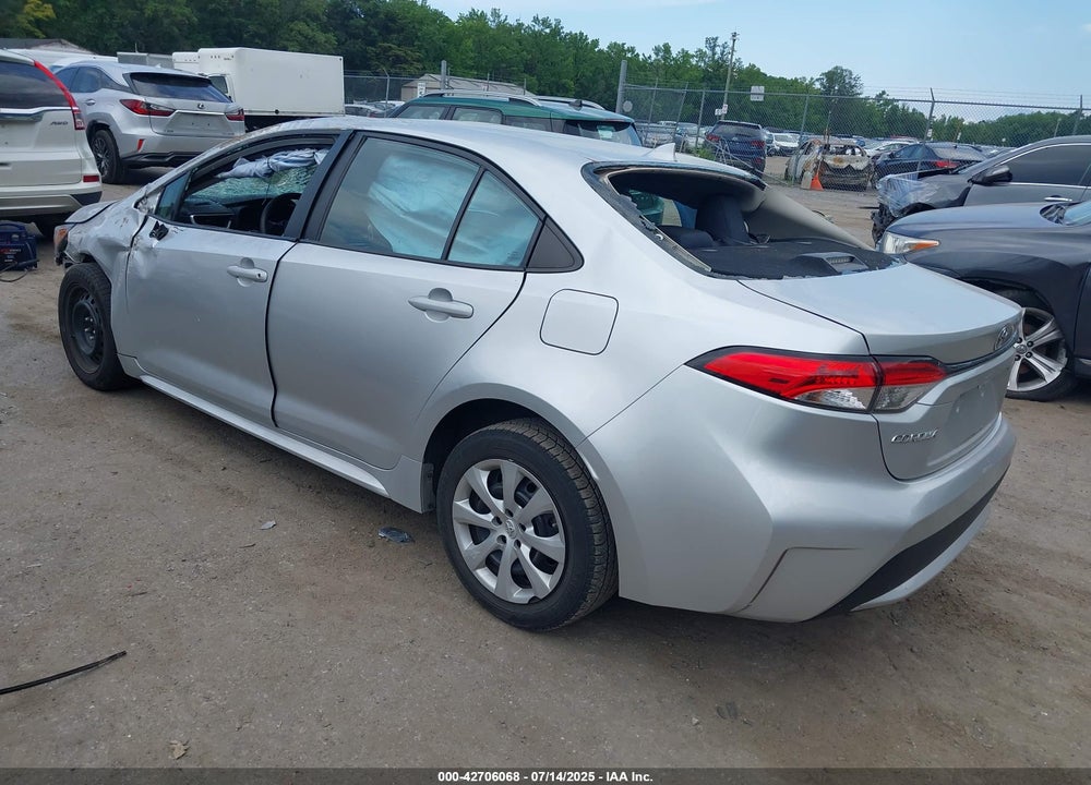 2020 TOYOTA COROLLA VIN: 5YFEPRAE2LP003752