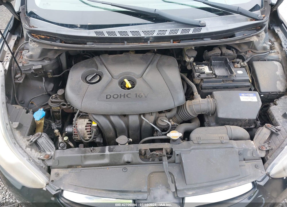 2011 HYUNDAI ELANTRA VIN: KMHDH4AEXBU149910
