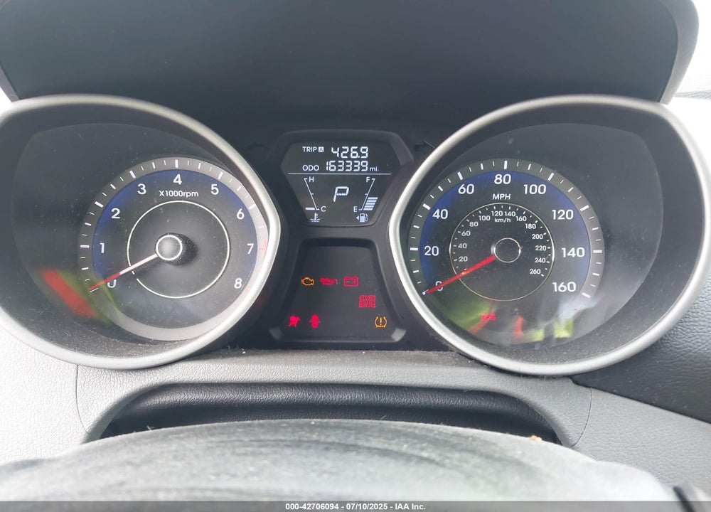 2011 HYUNDAI ELANTRA VIN: KMHDH4AEXBU149910