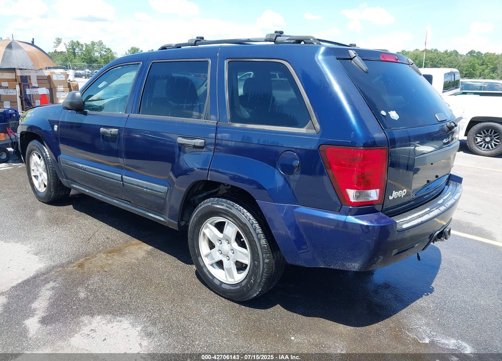 2005 JEEP GRAND CHEROKEE LAREDO VIN: 1J4HR48N85C631725