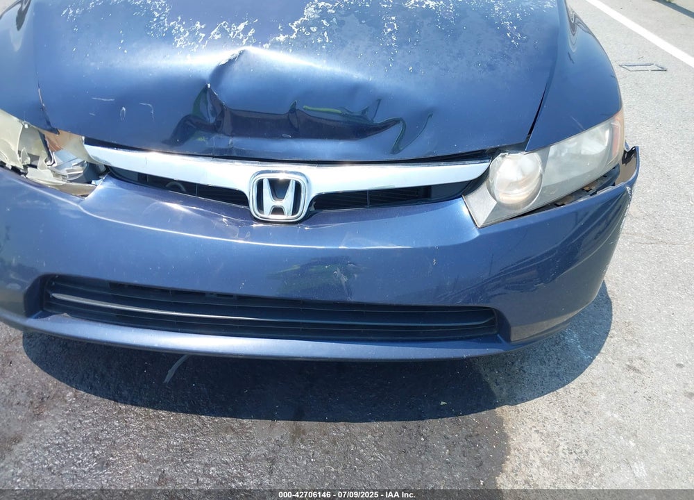 2008 HONDA CIVIC LX VIN: 1HGFA16598L067501