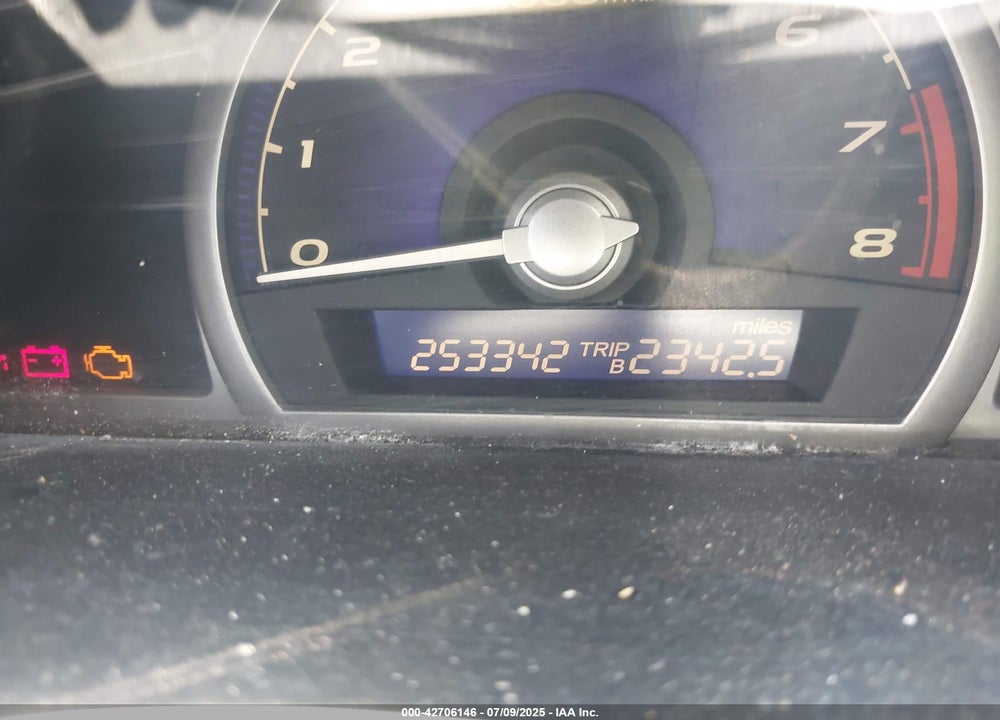2008 HONDA CIVIC LX VIN: 1HGFA16598L067501