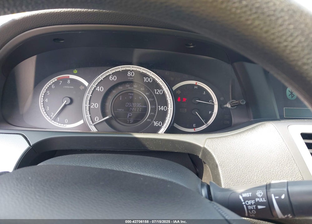 2015 HONDA ACCORD VIN: 1HGCR2F3XFA187607