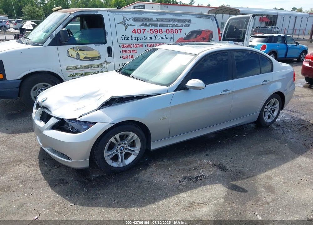 2008 BMW 3 SERIES VIN: WBAVA37558NL53299