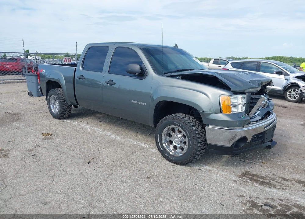 2011 GMC SIERRA 1500 SLE VIN: 3GTP2VE36BG290512