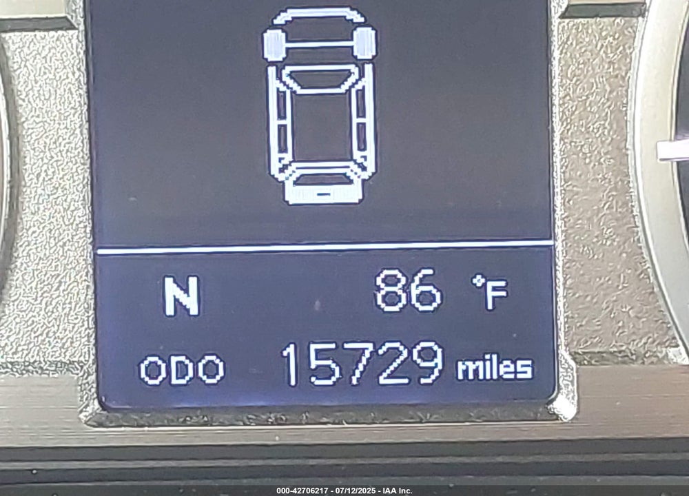 2019 TOYOTA 4RUNNER VIN: JTEBU5JR6K5677627
