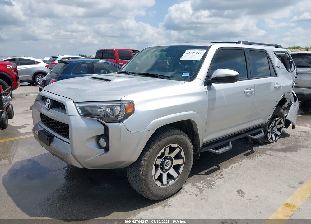2019 TOYOTA 4RUNNER VIN: JTEBU5JR6K5677627