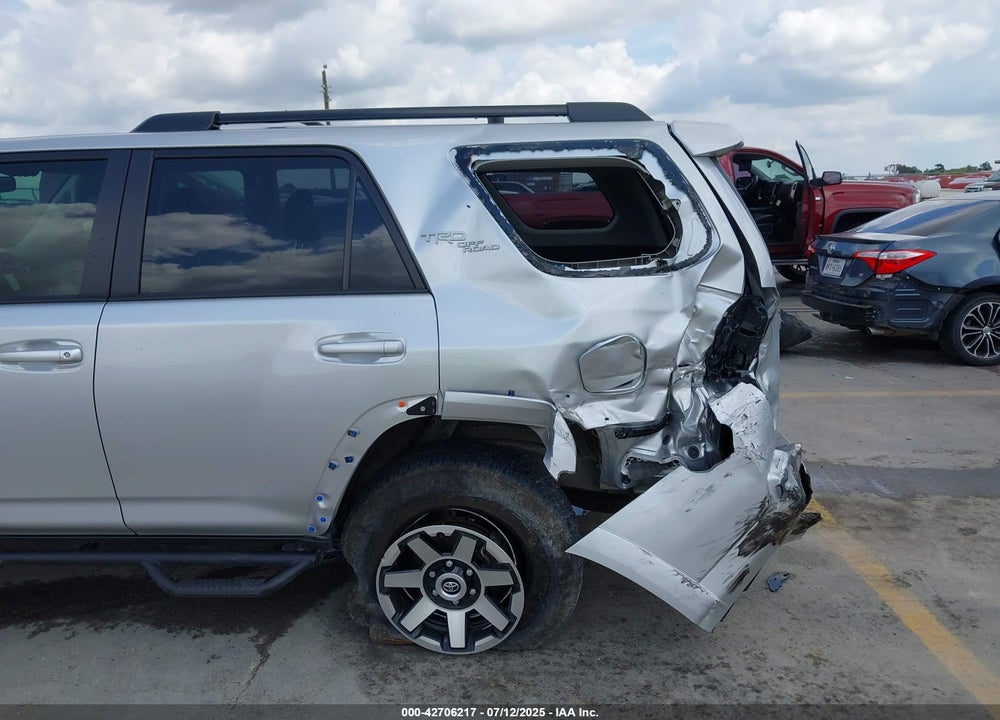 2019 TOYOTA 4RUNNER VIN: JTEBU5JR6K5677627