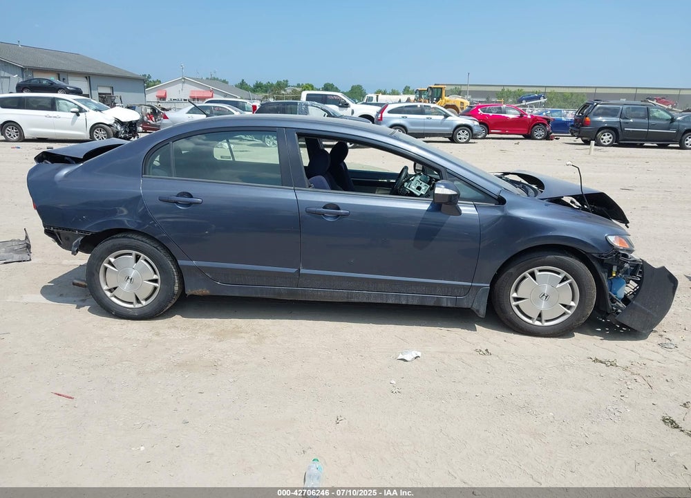 2010 HONDA CIVIC HYBRID VIN: JHMFA3F2XAS001257