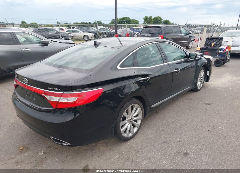 2014 HYUNDAI AZERA VIN: KMHFH4JG3EA388599