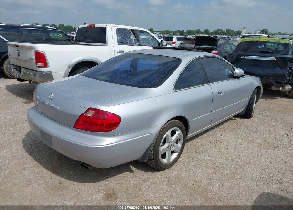 2001 ACURA CL 3.2 TYPE S VIN: 19UYA42641A023304