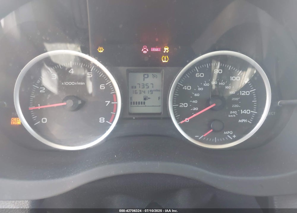 2013 SUBARU XV CROSSTREK VIN: JF2GPAWC8D2893693
