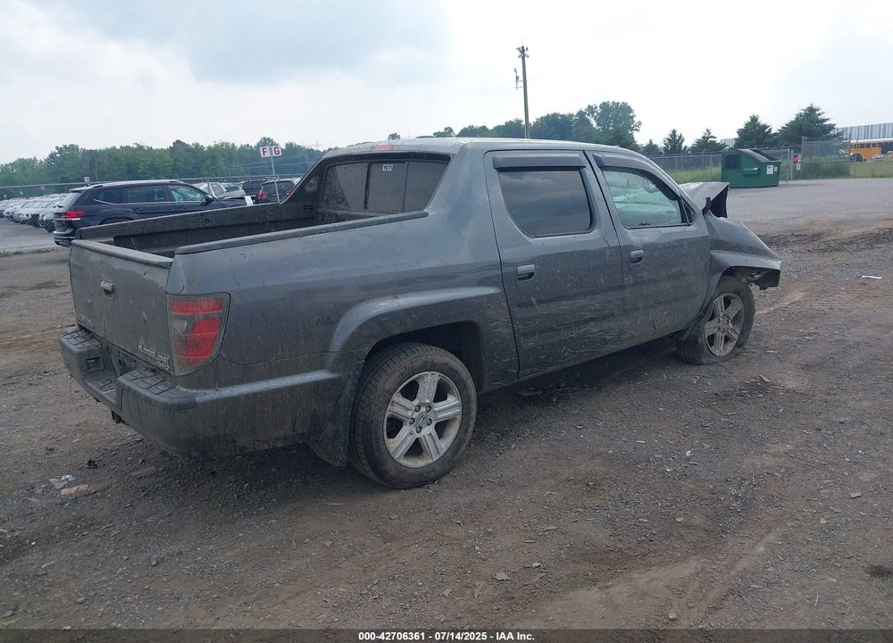 2013 HONDA RIDGELINE VIN: 5FPYK1F56DB004834