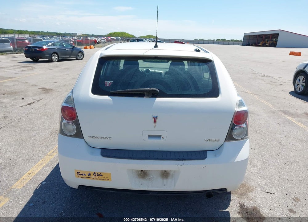 2009 PONTIAC VIBE VIN: 5Y2SP67829Z469053