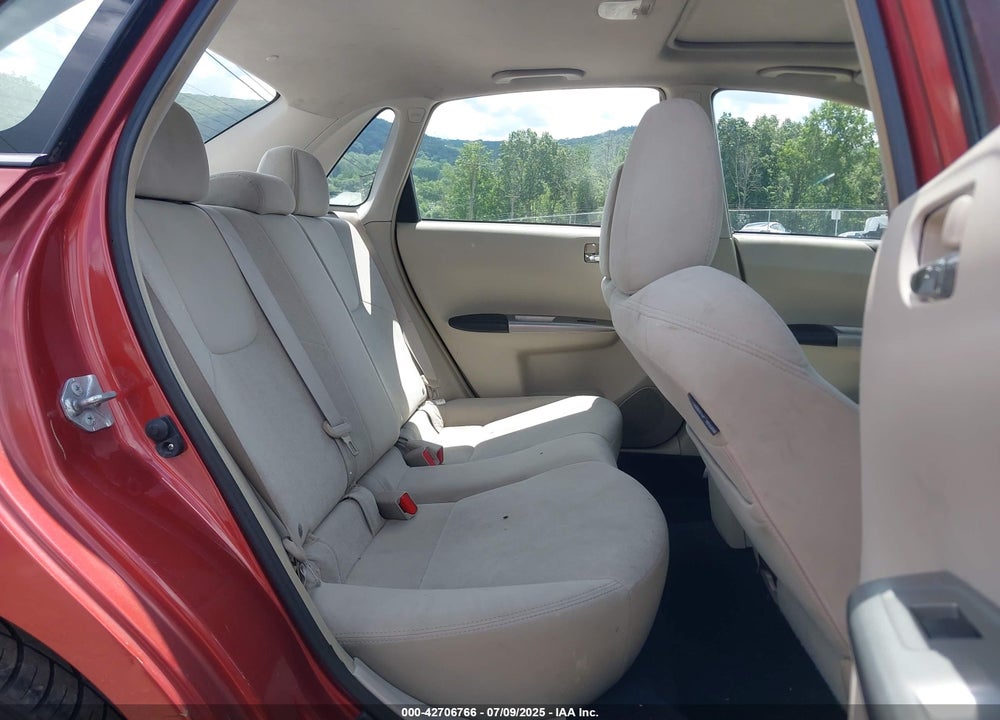 2009 SUBARU IMPREZA VIN: JF1GE60629H520065