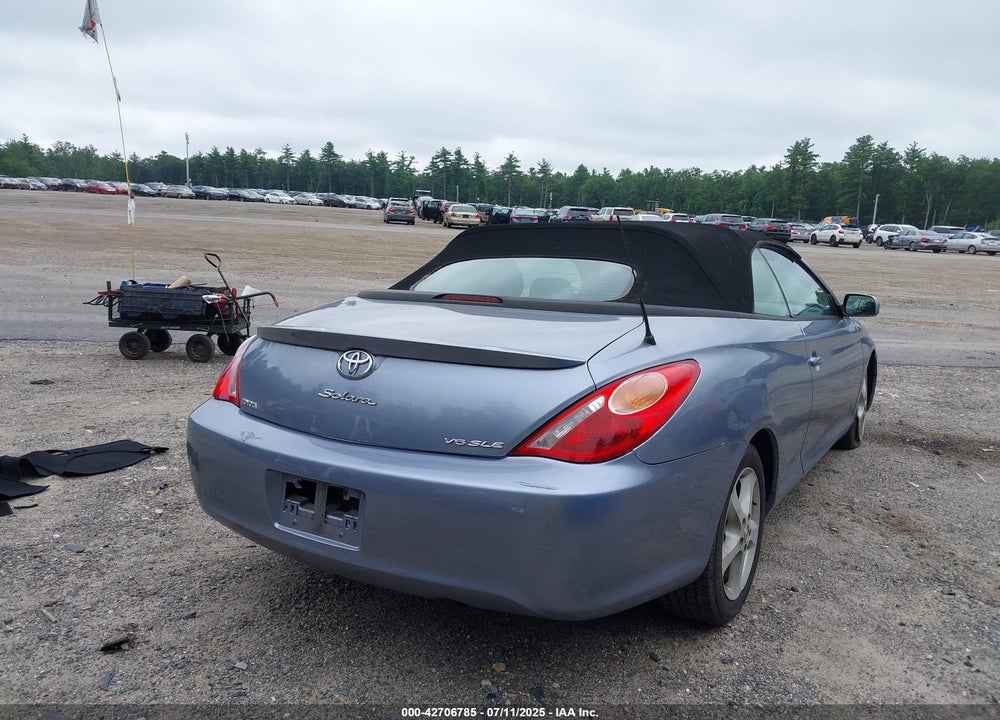 2005 TOYOTA CAMRY SOLARA VIN: 4T1FA38P35U057170