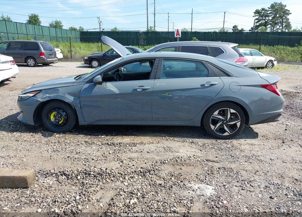 2021 HYUNDAI ELANTRA LIMITED VIN: KMHLP4AG5MU072589