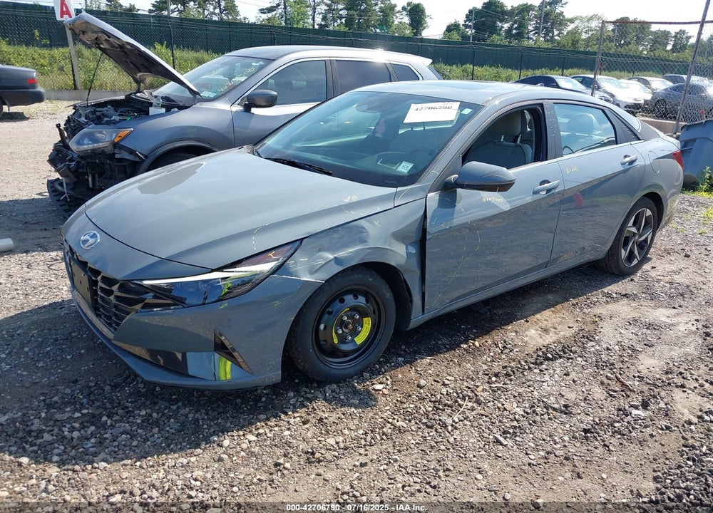 2021 HYUNDAI ELANTRA LIMITED VIN: KMHLP4AG5MU072589